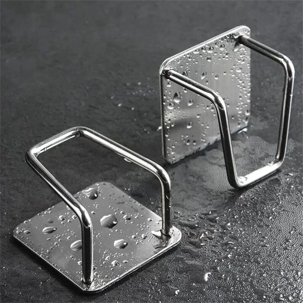 Kitchen Storage Rack Wall Mounted Organizer Sink Sponge Rack Dish Drying Rack Sink Drain Rack Kitchen Drain Basket Sink Sponge Holder Under Sink Storage Rack Under Sink Organizer Sponges Cleaning Brush Self-Adhesive Drain Drying Rack Wall Hooks Kitchen Organizer Toilet Bathroom Accessories Storage Holder