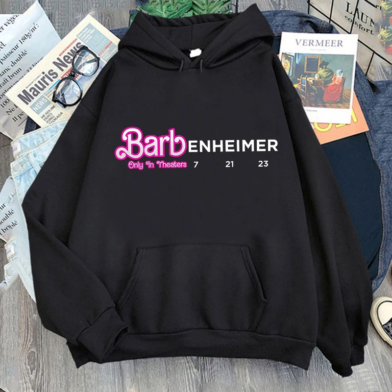 

Barbenheimer Oppenheimer Hoodies Sweatshirt for men/women printed Graphic Hoodies Long Sleeve Hoodies Unisex Fashion Streetwear