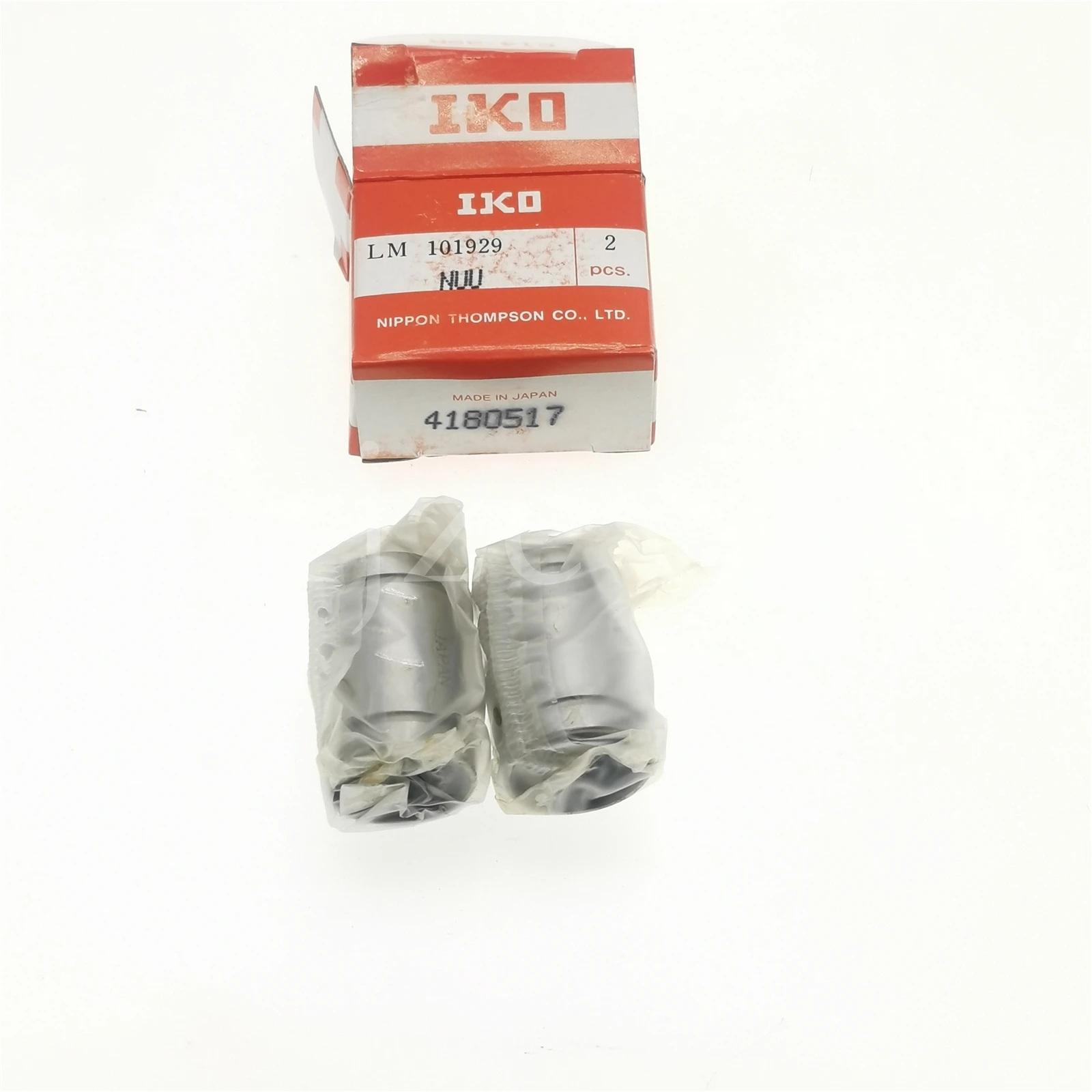 (2 pcs) IKO linear motion bearing LM101929NUU = LM10UU 10mm X 19mm X 29mm