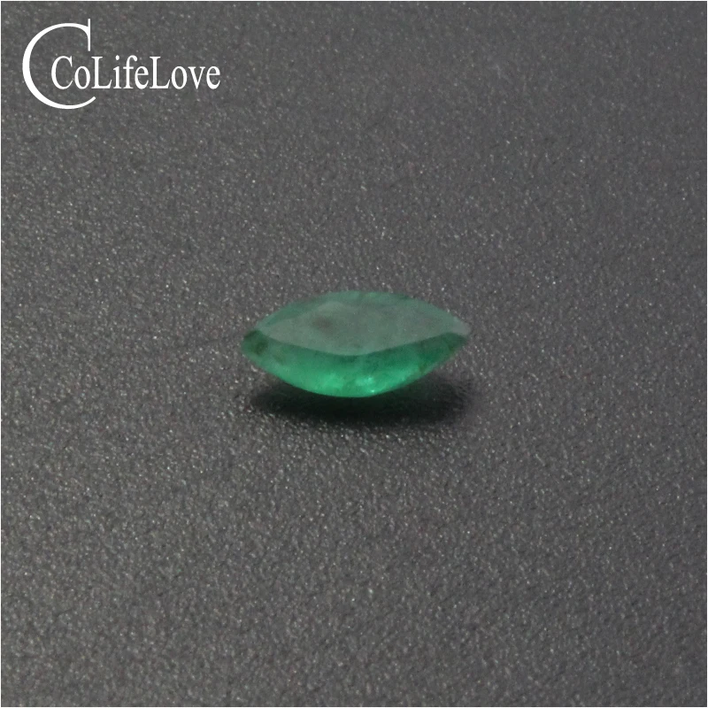 025ctNaturalEmeraldLooseGemstone35mm7mmMarquiseCutIGrade