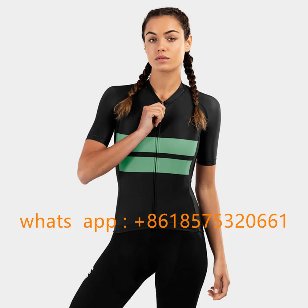 thumbnail image 1 of Maillot de ciclismo para mujer 2023, camisetas de manga corta, ropa de ciclismo de equipo profesional, maillot personalizado, ropa deportiva para ciclismo, camiseta de secado rápido, 1 of 4