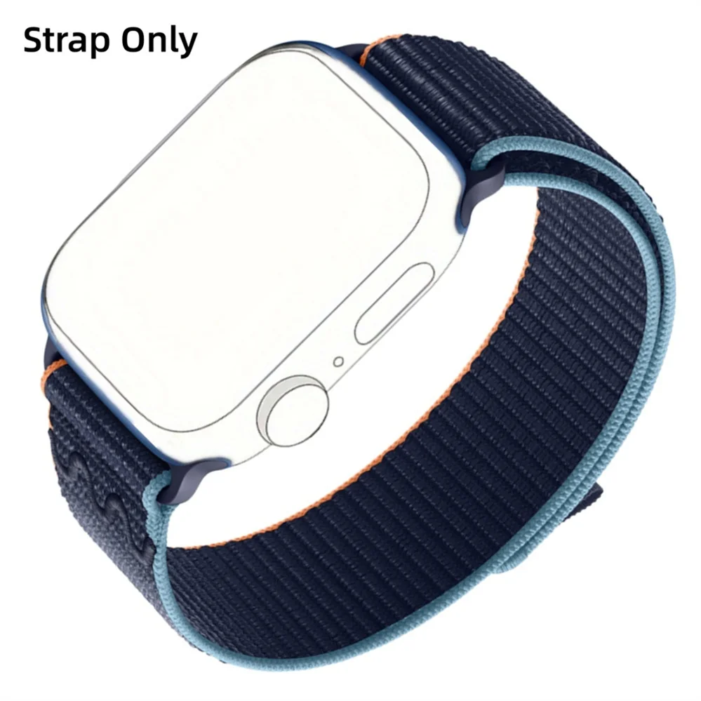 Nylon Sport Loop Bracelet for Apple Watch - Stylish and Durable Strap Replacement
