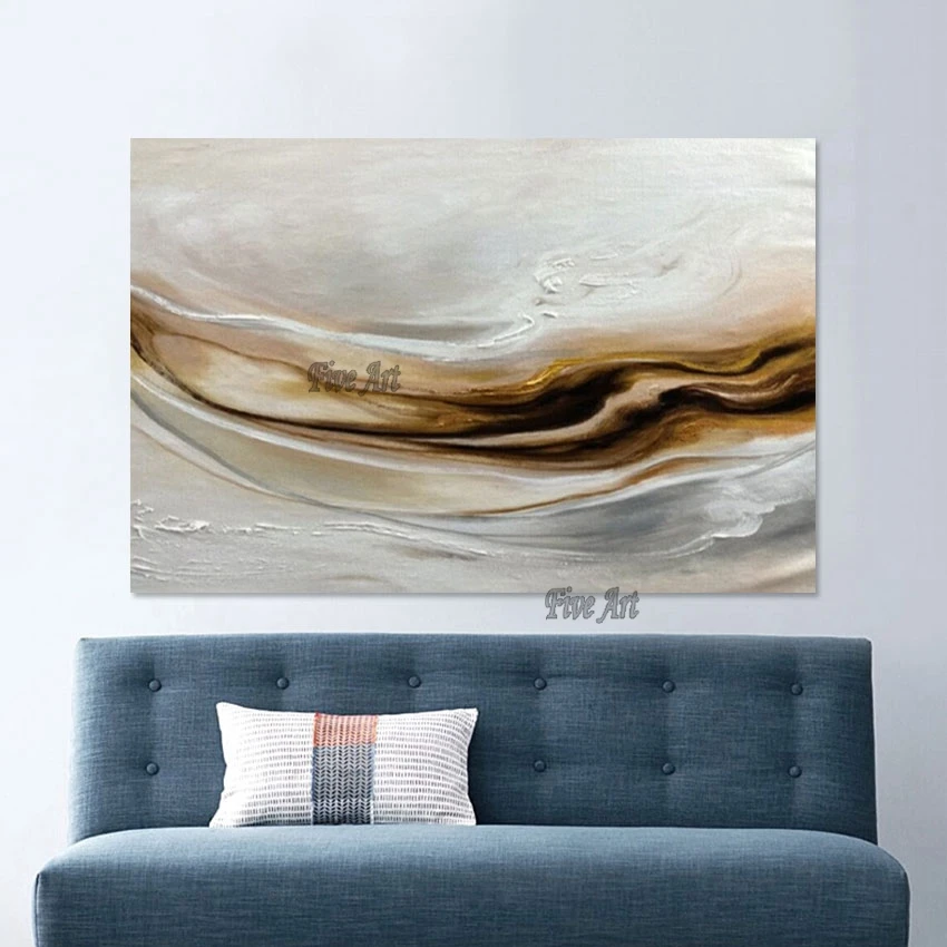 

Modern Abstract Canvas Art Simple Oil Painting Designs Living Room Pictures For Walls Acrylic Artwork Interior House Decoration