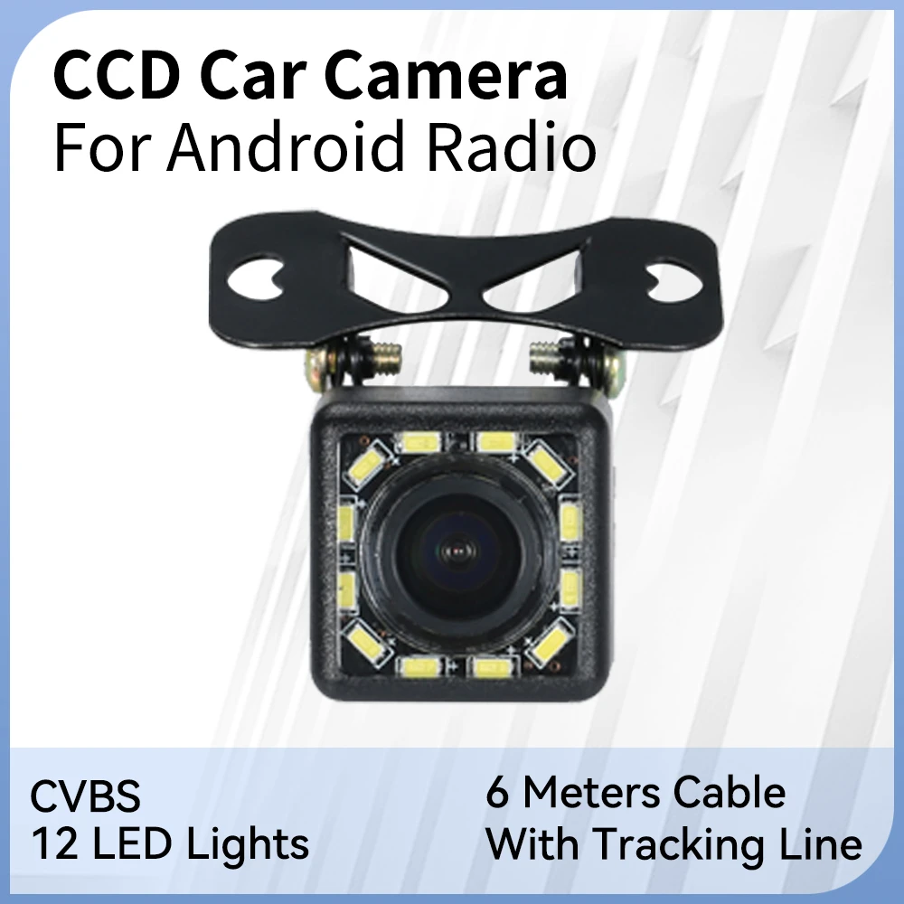 Car Reverse Camera LED lights Parking Rear View Camera Reversing Backup