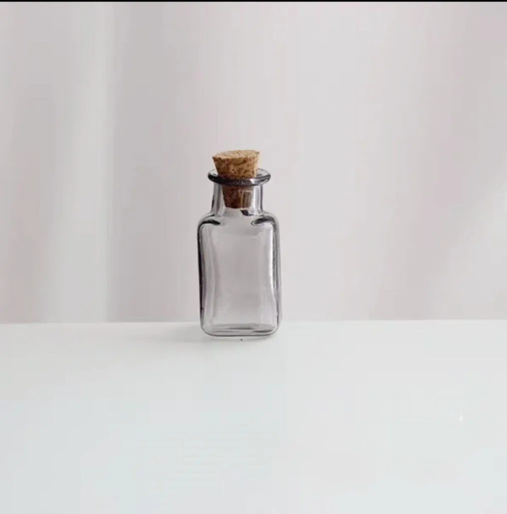 30/50/100pcs Glass Bottles Miniature Potion Bottle Cork Glass Vials Wedding DIY Mini Drift Bottle Wishing Bottle Perfume Bottles 6