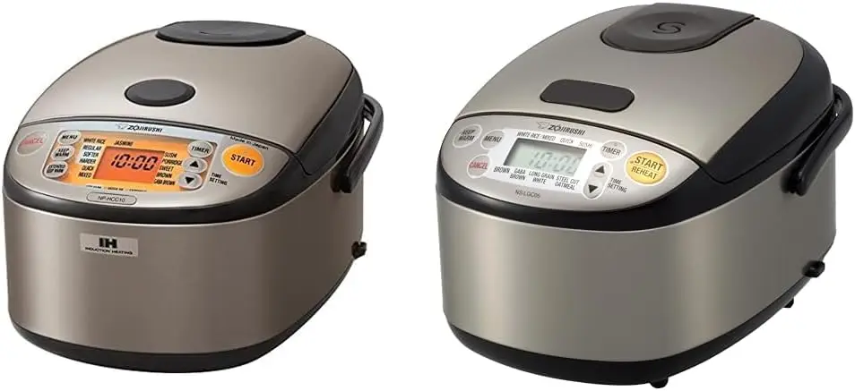 NP-HCC10XH Induction Heating System Rice Cooker and Warmer, 1 L, Stainless Dark Gray 4