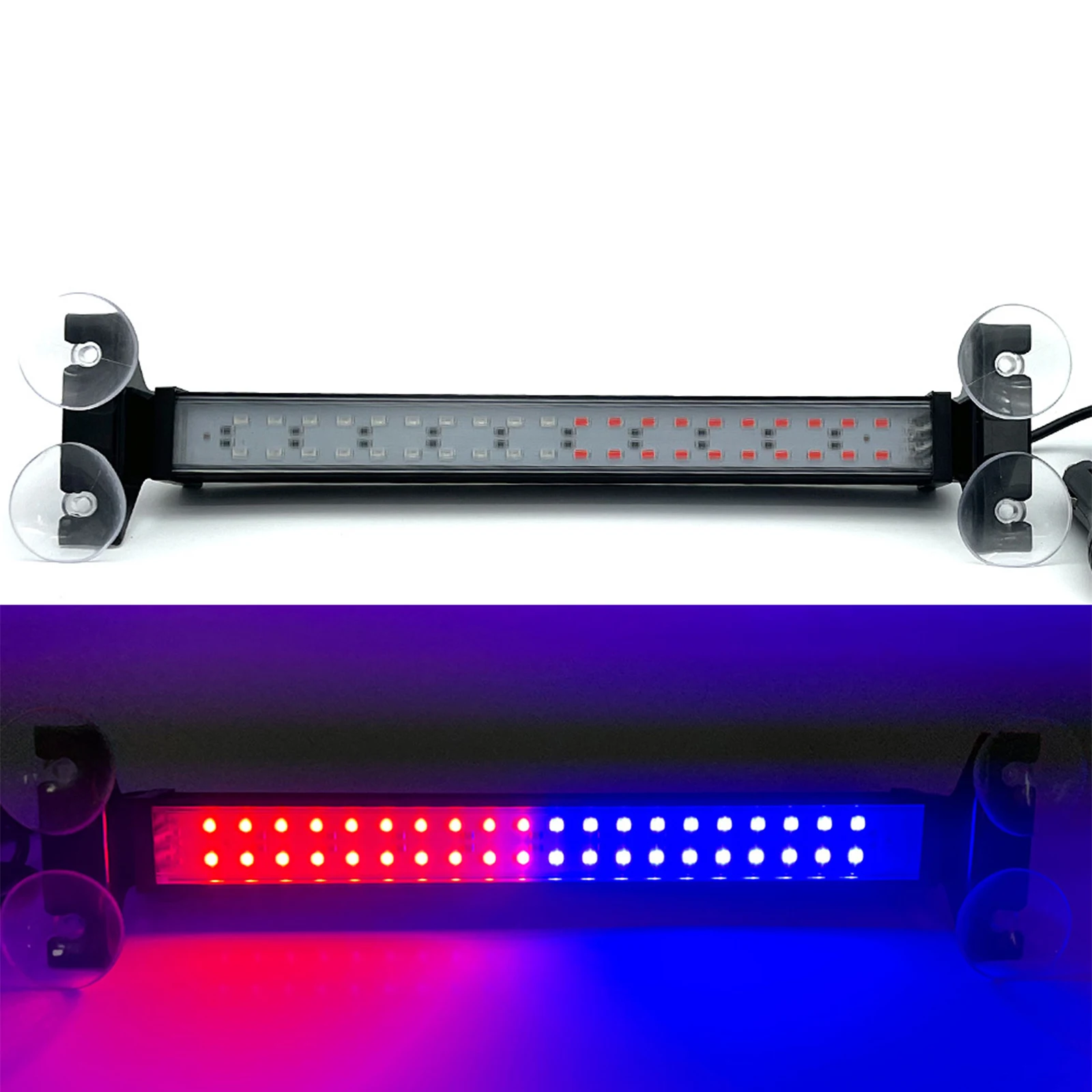 40 Led Luce Stroboscopica Emergenza Flash Spia Auto Parabrezza Bar Traffic Advisor Torcia Rosso Blu Accessori Auto 12V-24V