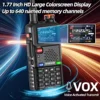 BAOFENG UV-5RH PRO GPS Walkie Talkie Bluetooth Wireless APP Programming 10W Multi Band Long Range Type-C AM Ham Two Way Radio 6