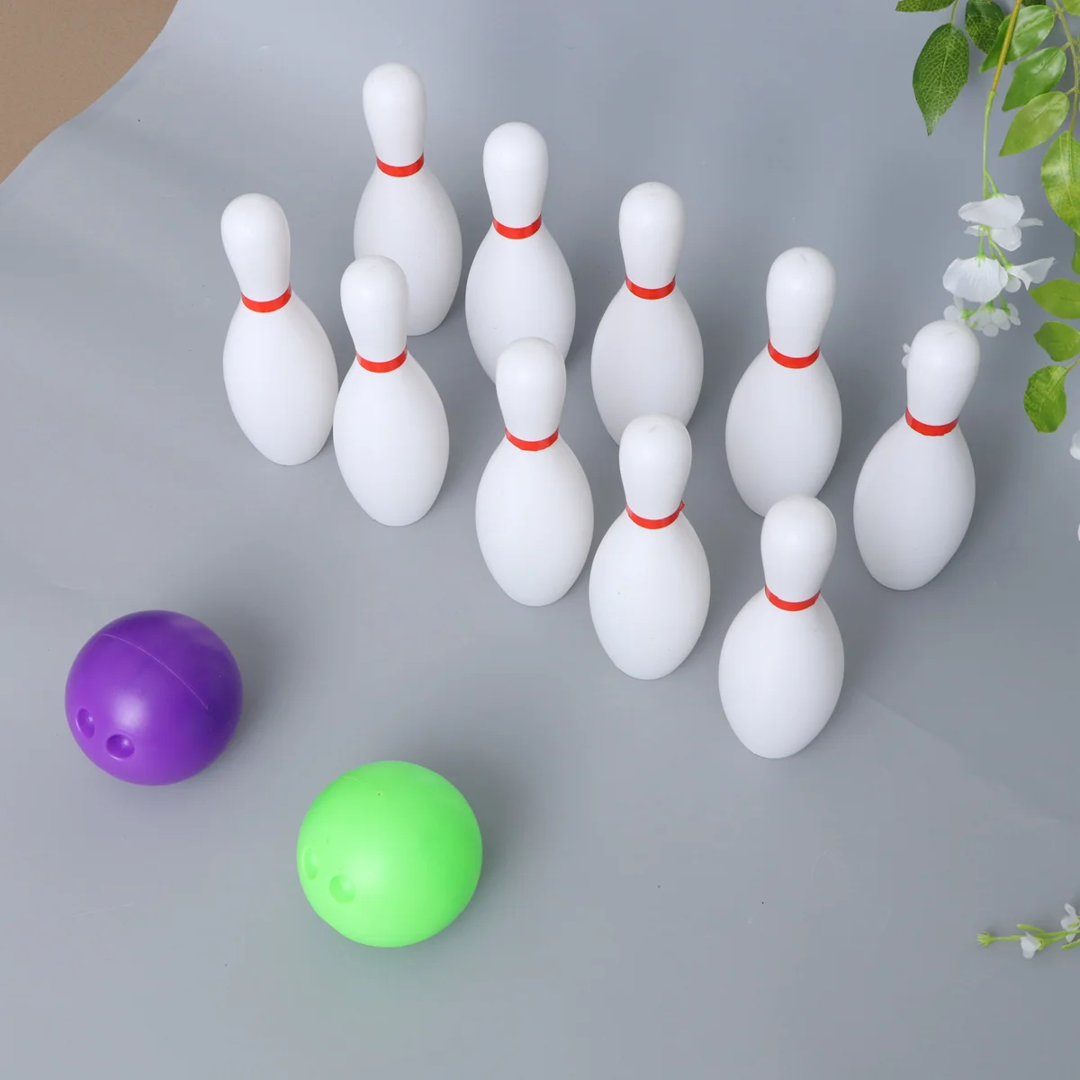 12Pcs Kids Bowling Toy Set Premium Material Durable Eco Friendly Children Play Parents Activity Educational BowlingSet