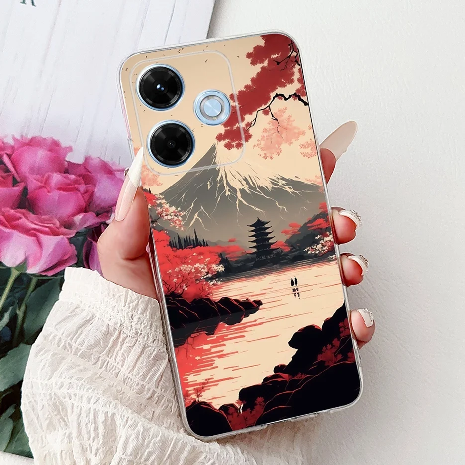Cool Design Fashion Painted Soft Silicone Phone Case