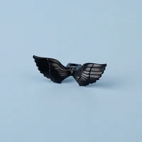 MOC Angle Golden Wings Building Blocks Kit Feather Animals Flying Horse Blocks Assemble Toys Compatible 2