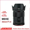 MEKE Meike 33mm F1.4 Auto Focus Lens APS-C Portrait Lens For Fuji XF Mount Cameras 1