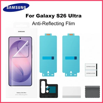 2PCS Originale per Samsung Galaxy S26 Ultra S26Ultra Pellicola protettiva antiriflesso Pellicola protettiva antiriflesso originale