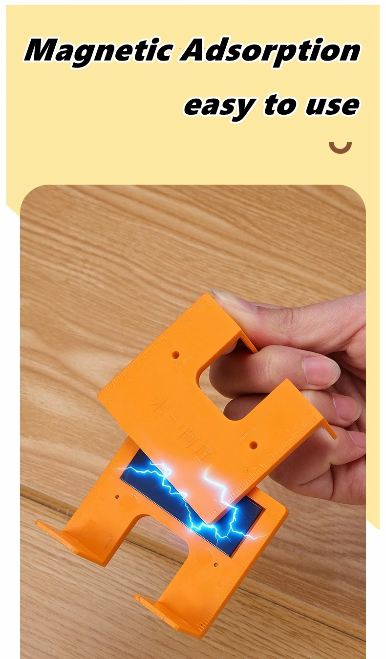 Hinge Installation Positioning With Magnetic Woodworking Quick Installation Aid Point Fixed Plate For Cabinet Door Panel Hinge