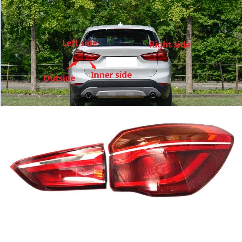 For BMW X1 F48 F49 2016-2019 LED Tail Lamp Rear Tail Light Turning Signal Brake  Lamp Warning Car Bumper Light Assembly AliExpress