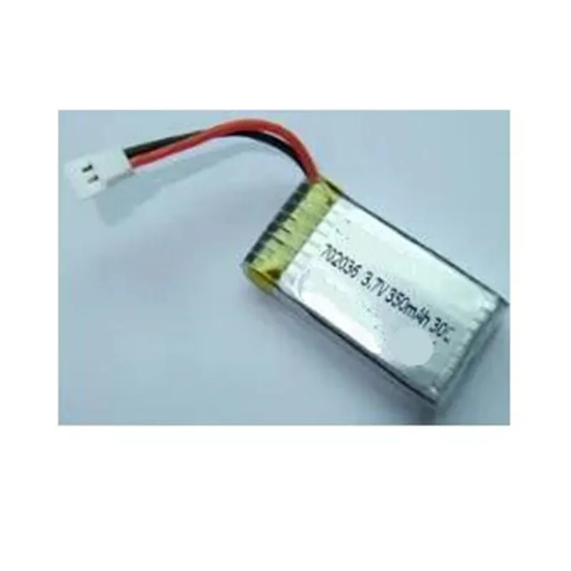 

3.7V 350MAh 30C 752036 Polymer Lithium Ion Li-po Rechargeable Battery For Drone Aircraft Helicopter