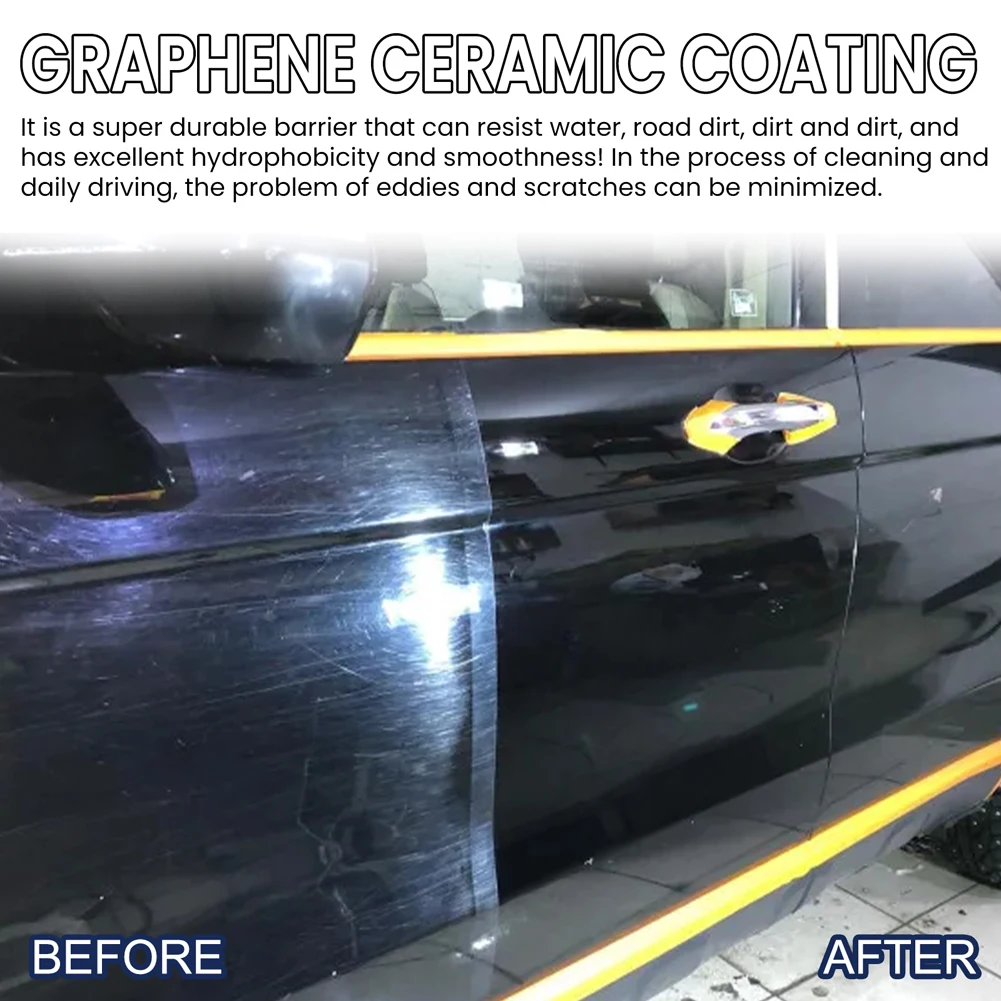Car Scratch Remover 70ml Graphene Ceramic Coating Car Paint Care Anti Scratch Hydrophobic Maintenance Liquid