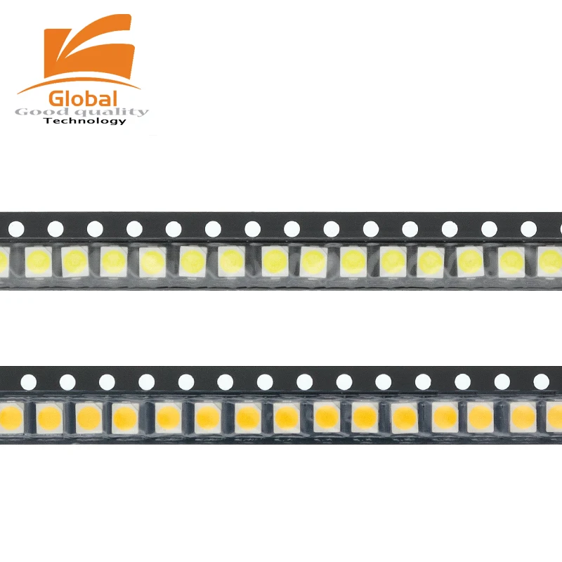 รูปสินค้า 100 ชิ้น LED 3528 สีขาว อบอุ่น สว่างคมชัด