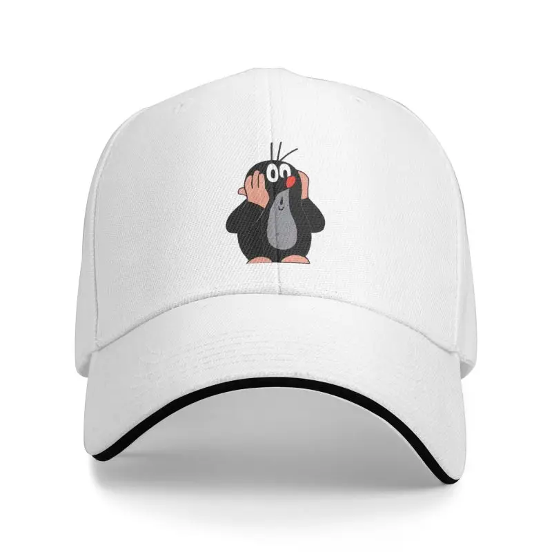 

Personalized Cute Krtek Mole Baseball Cap Men Women Breathable Cartoon Krtek Little Maulwurf Dad Hat Sports