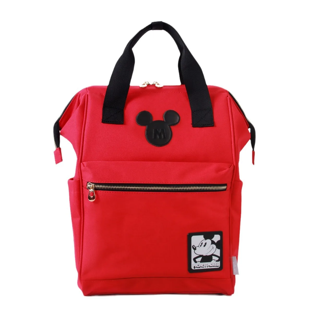 Disney Cartoon Bags Mickey Mouse Simplicity Large Capacity Bag Kawaii Backpack for Men Anime Case Printed Cute Bookbag for Boys