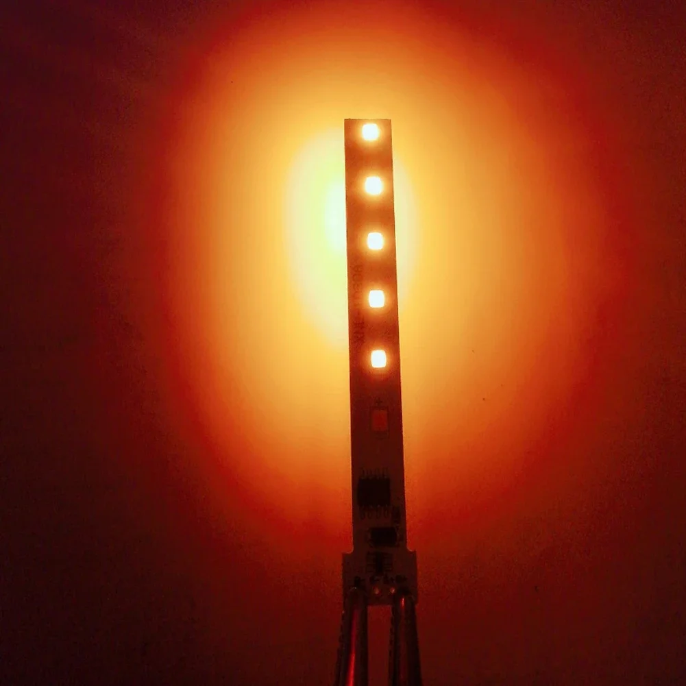 1-20PCS 1.2V Solar Flame Light Circuit Board Solar PC Battery Candle Lamp Controller Drive Board with 12 LED Controllers