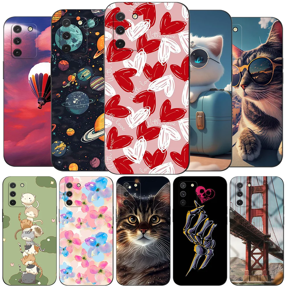 Per Samsung Galaxy S10 Lite Custodia Cover Per Telefono Per Samsung S10 Lite S 10 Lite Sm-G770F Custodia In Tpu Nero Design Interessante
