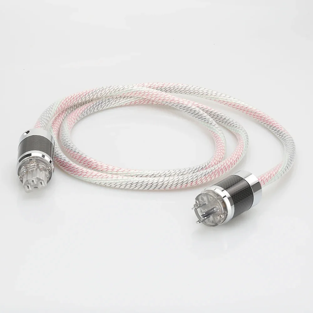 high Quality audio US / EU Power Cord Amplifier CD Player power cord cable Hifi audio power cable