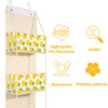 Storage Bag on Door Storage Bag, Multi-functional Fabric Hanging Bag Plush Toy Makeup Storage Suitable for Bedroom Dormitory 4