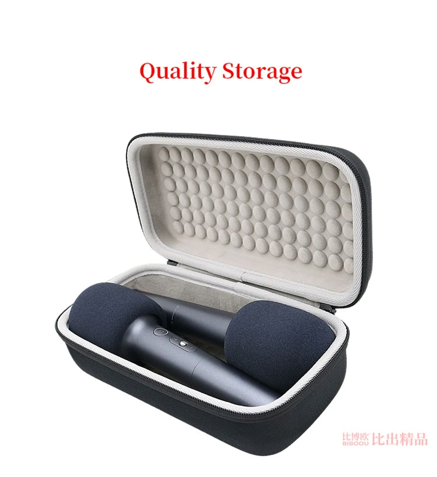 Hard EVA Storage Bag for XIAOMI MIJIA Karaoke Large Screen Microphone Box Portable Bluetooth K Song Travel Carrying Case