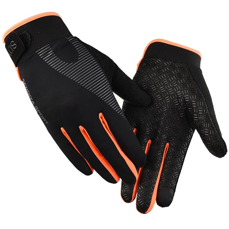 Men Cycling Gloves Full Finger Touch Screen Motorcycle Bicycle Mtb Bike Gloves Gym Training Gloves Outdoor Fishing Hand Guantes 5