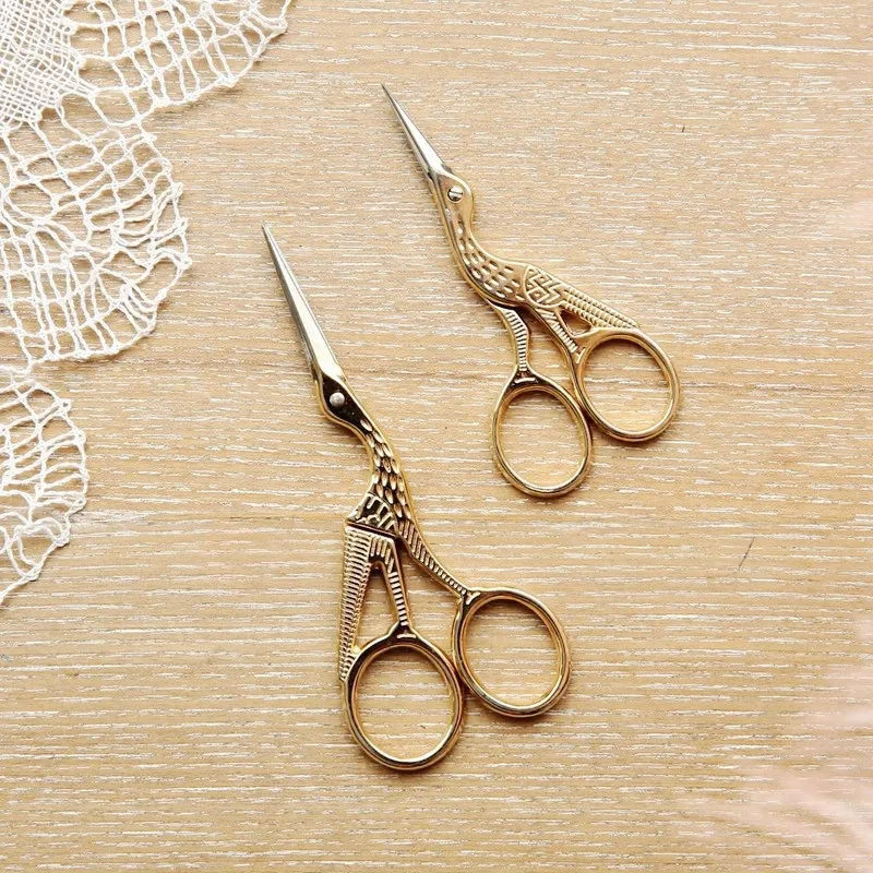 

Household Portable Mini Scissors Kitchen Tailor Handwork Scissors Thread Head Industrial Multi-Functional Office Paper Cutting