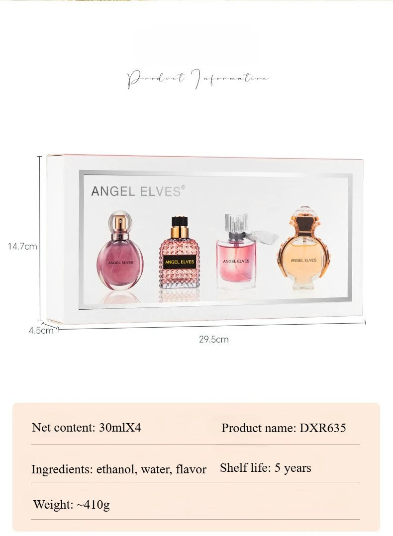 Parfüm Probierset Für Damen Mit Langanhaltendem Rosenduft Set_voghion.com