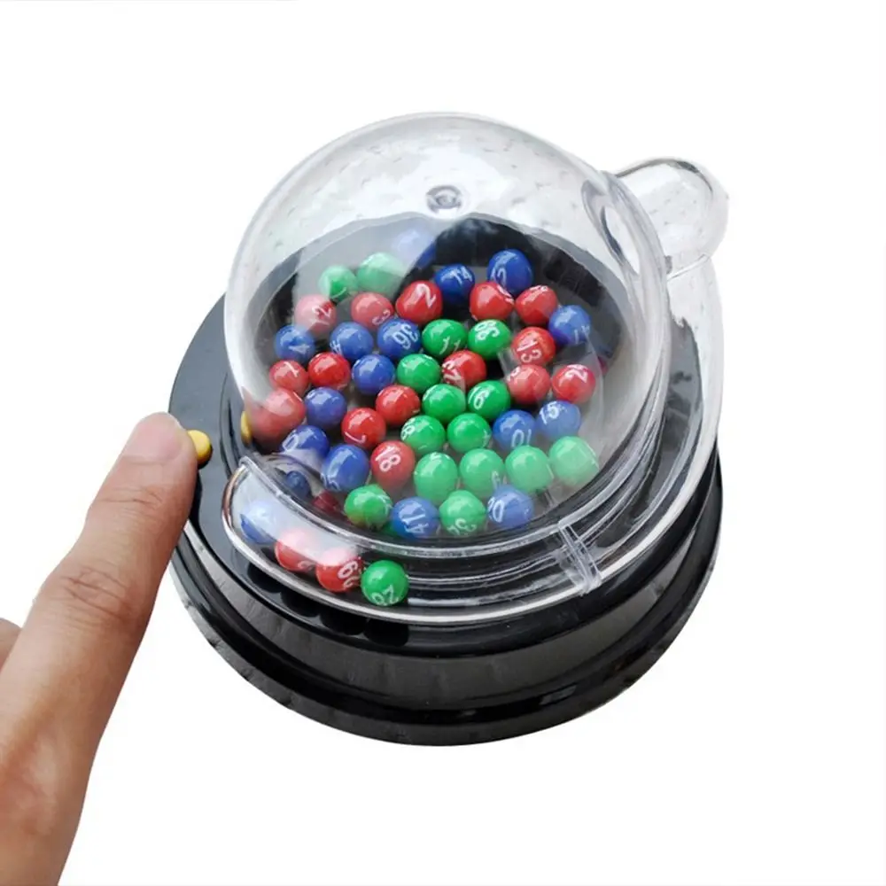 

1 Set Electric Lottery Machine Party Mini Lotto Games Machine