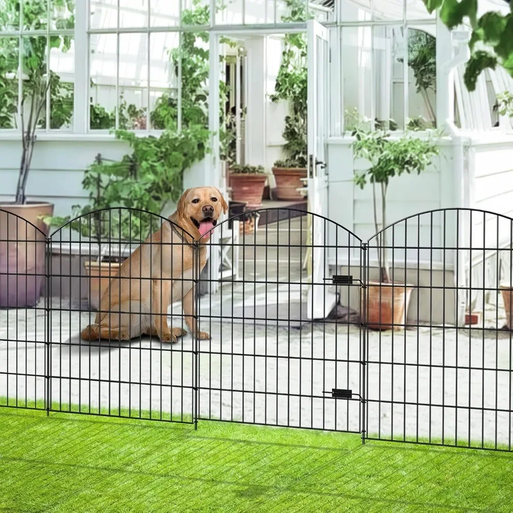 

Metal Garden Gate and Fences Outdoor Heavy Duty Fencing for Dog