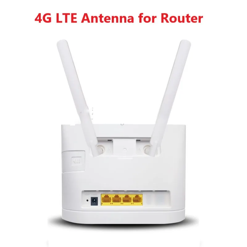 1 2pcs 4G Antenna 4g antenna SMA Male for 4G LTE Router External Antenna for Huawei B593 E5186 For HUAWEI B315 B310 698-2700MHz