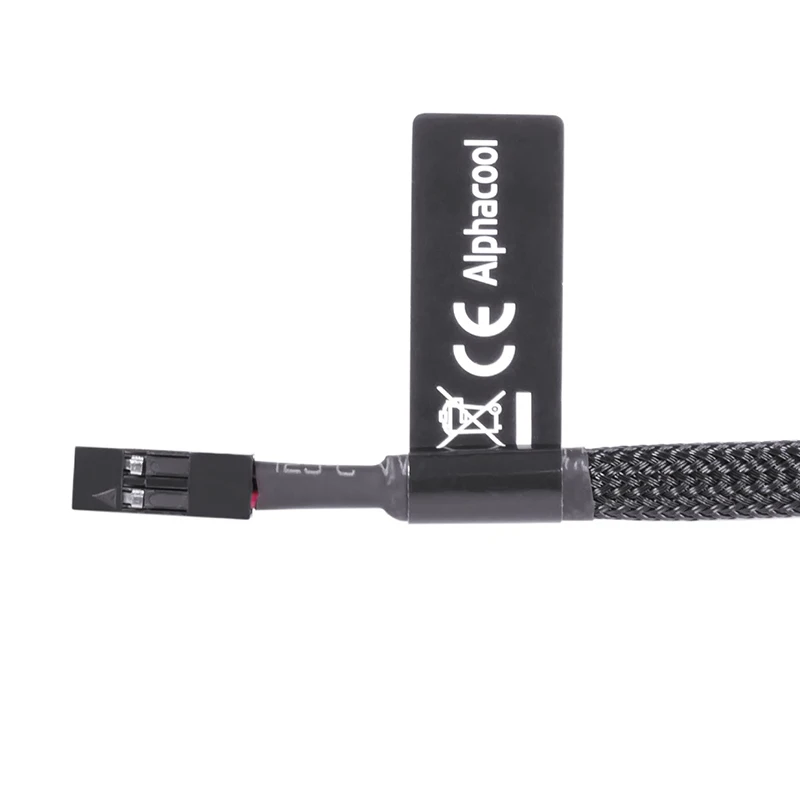 Acetal Quadrado do Sensor de Temperatura da Água de Alphacool Cubo Simples Dado Forma Acessório Feito sob Encomenda do Circuito de Refrigeração da Água 2pin - Imagem 5