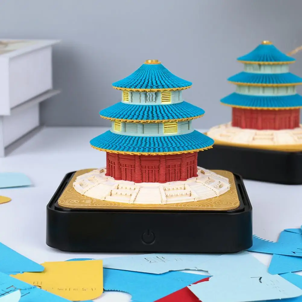 

Записная книжка записная книжка 3D календарь 2024 3D подарок на Рождество День рождения