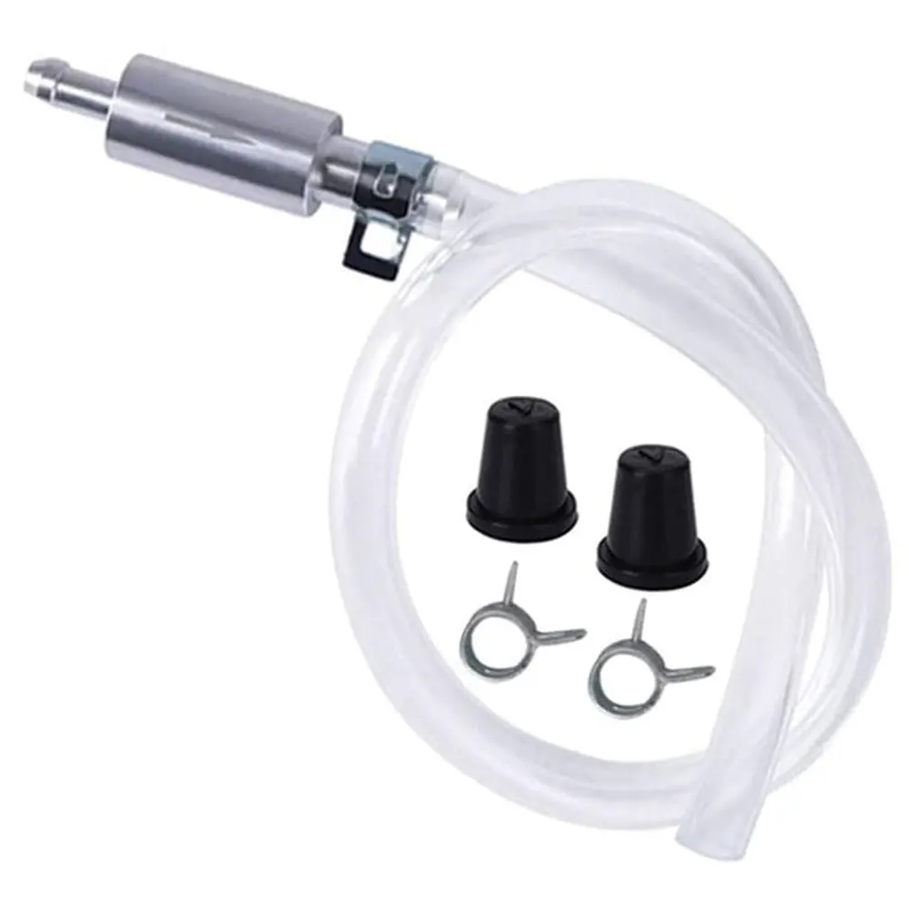 One Way Check Valve Tube Wear Resist Brake Fluid Bleeder Hose Leak-Proof Vehicle Clutch Bleeder Pipe for Car Motorcycle Clutch