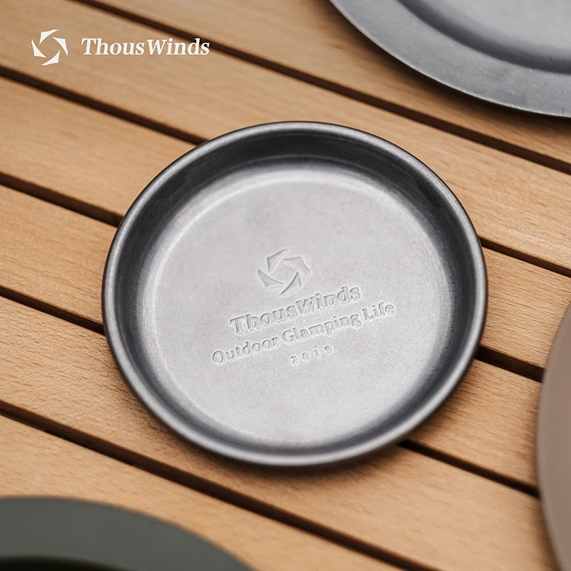 Thous Winds 휴대용 캠핑 요리, 레트로 야외 식기, 스테인레스 스틸 쏘서, 피크닉 조리기구, 캠핑 용품