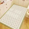 Fashionable Kitchen Floor Mat Oil-proof Anti-slip PVC Waterproof Household Wipeable Wash-free Carpet Balcony Rug Ковер Tapis 러그 2