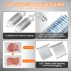 VEVOR Commercial Meat Tenderizer Heavy Duty Stainless Steel Meat Tenderizer Machine Quick and Easy Manual Operation Kitchen 3
