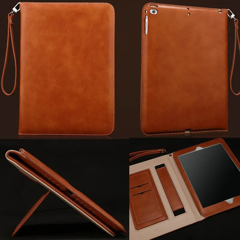 Leather IPad 10"2 Cover For ipad 7/8/9th gen cases Stand smart flip original case for ipad 9.7 Air1 2 5 6 gen case, Ipad Case, Tablet Case