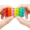 Children's Creative Magnetic Math Tesseract Toy Arithmetic Intelligence Early Education Toys Add Subtract Multiply Divide Toy 1