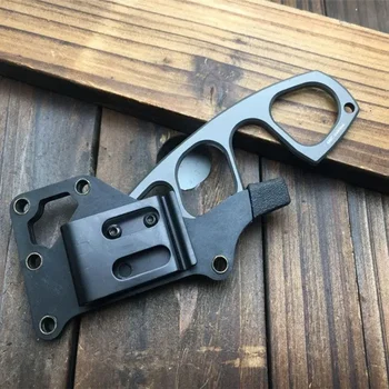 Fixed Blade Tactical Mini Neck Knife 440C Stainless Steel Titanium Oxide Outdoor Survival Knives Pocket Knife Camping Hunting 5