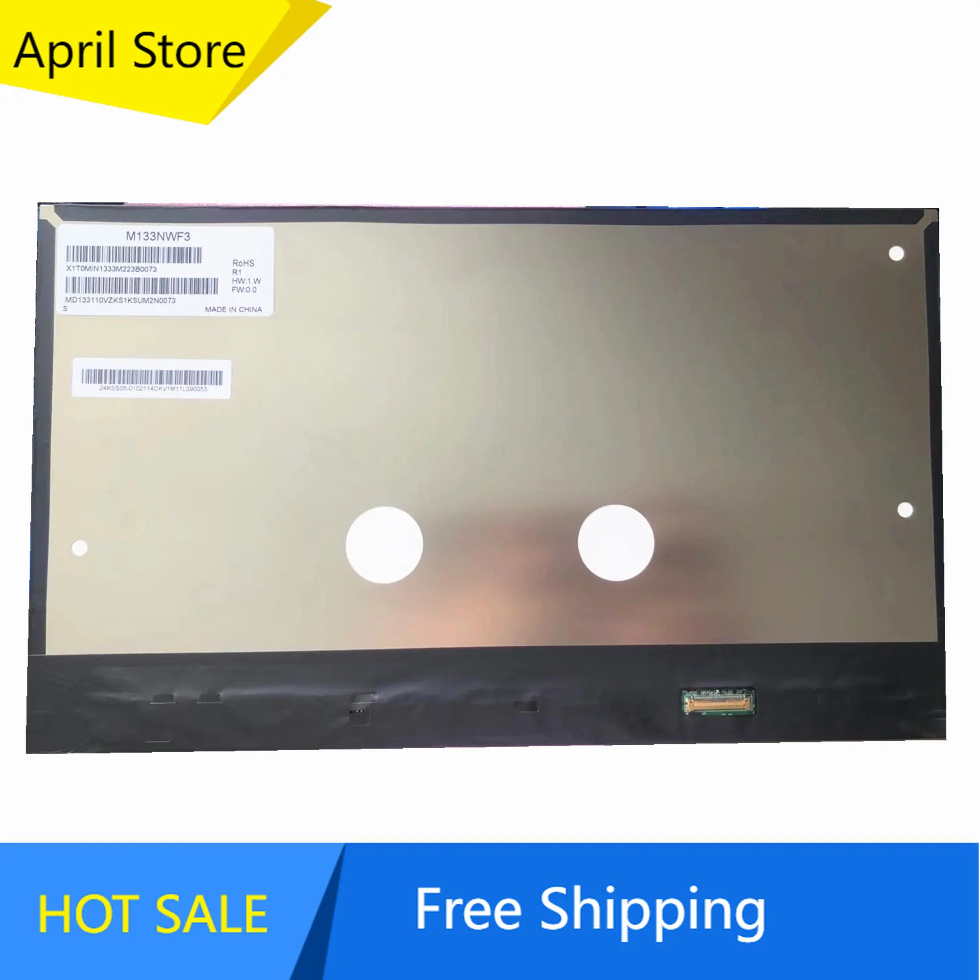 

Матрица ЖК-экрана ноутбука M133NWF3 R1 13,3 ''120 Гц 1920*1080 EDP 40 контактов 72% NTSC