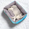 Large Pet House Dog Bed Cat Mat Long Plush Deep Sleeping Warm Soft Small Dog Cushion Calm Beds for Puppy Chihuahua 4
