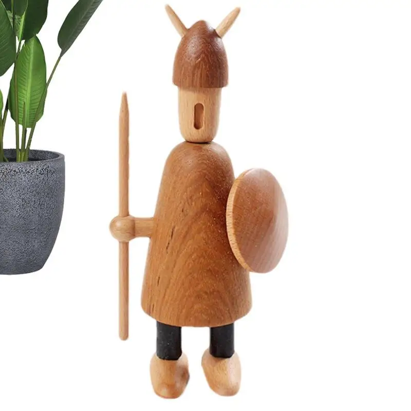 

Деревянная деревянная кукла из бука, искусственная планета, миниатюрная кукла, креативные фигурки, домашний декор, статуэтка, подарок для детей