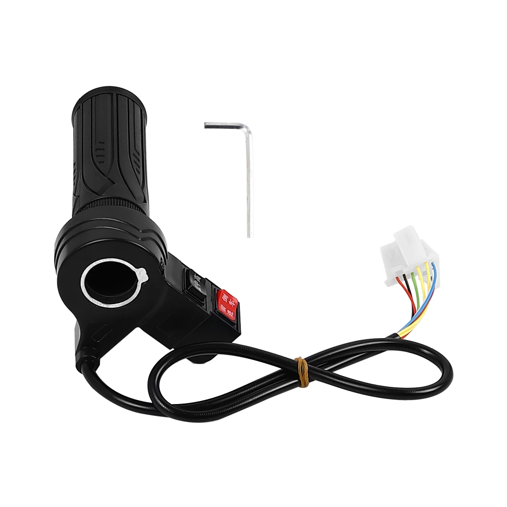 Enhanced Electric Scooter and Ebike Twist Throttle Controller with Forward/Reverse Button for Speed Control