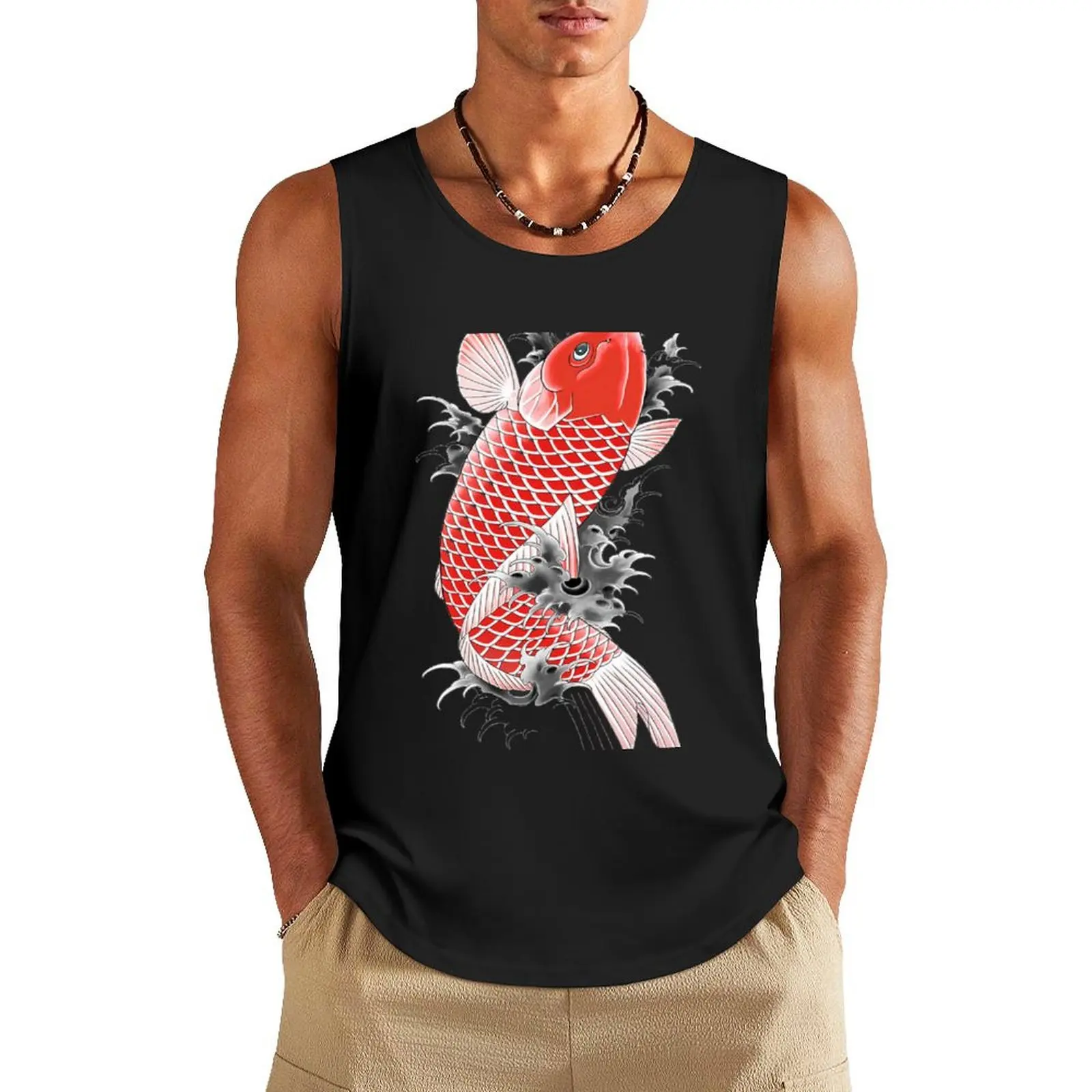 

Nishiki Tank Top gym accessories man gym accessories men Man gym clothes sleeveless
