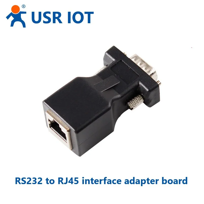

Адаптер USR с последовательным портом RS232 на RJ45, плата адаптера интерфейса, проводная плата, хороший контакт, стабильный сигнал передачи